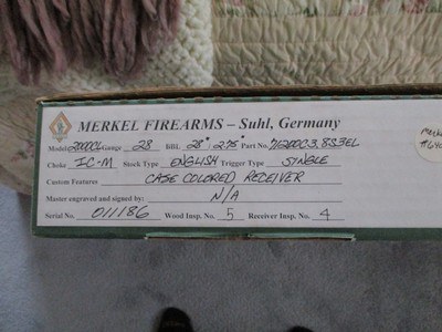 Merkel 2000CL28ga O/U - Image 6 of 10