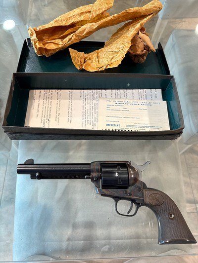 Colt consecutive SSA 45 Revolver’s new in boxes with papers never shot - Image 2 of 15