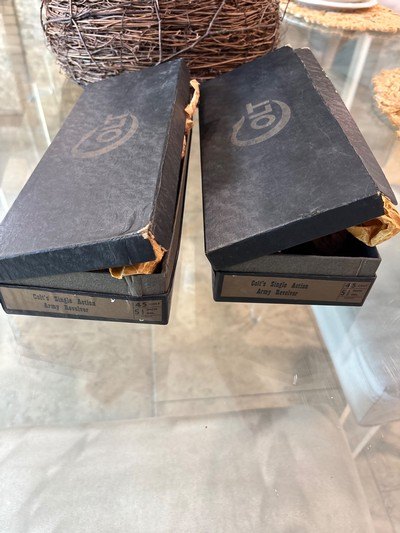 Colt consecutive SSA 45 Revolver’s new in boxes with papers never shot - Image 4 of 15