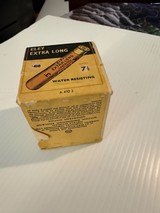 ELEY Extra Long 410 shotshell 3 inch sealed box 1940’s - Image 5 of 5