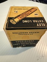 ELEY Extra Long 410 shotshell 3 inch sealed box 1940’s - Image 2 of 5
