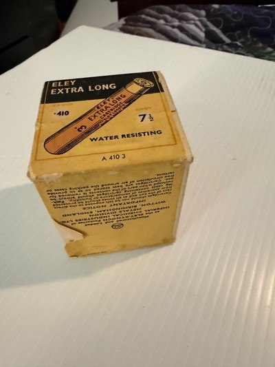 ELEY Extra Long 410 shotshell 3 inch sealed box 1940’s - Image 5 of 5