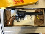 Ruger Flat Top Blackhawk, .357 made in 1960 with box and papers mint condition. $895 plus shipping and Ins. - 2 of 11