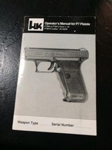 WTS: Super Rare HK P7M10 .40 S&W in rarely seen nickel finish. Excellent Plus condition with manual but no box - 6 of 6