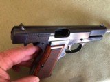 Browning Hi Power 9mm Fixed Sight made in 1976 Excellant condition w/ one factory mag - 4 of 8