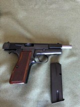Browning Hi Power 9mm Fixed Sight made in 1976 Excellant condition w/ one factory mag - 7 of 8