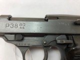 WTS: Rare Walter P38 FN Slide marked AC 44 all blued finish rarer than wartime production French marked. Excellent condition 9mm - 2 of 8