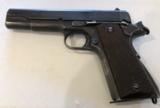 WTS: Colt Commercial 1911 sold to the Argentine Navy in 1925. Good overall condition with Navy issue and property marks on frame and barrel - 3 of 7
