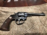 Colt Police Positive 1st issue 5" in Excellent condition, Cal. .38 new police made in 1926 - 1 of 10