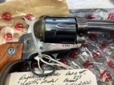 WTS:Consectutive Serial # Pair of Old Model (2000) Vaquero Revolvers NIB Blue/Case colored 45LC w/ 3 3/4