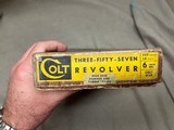 WTS: Colt 357 Revolver, 99% condition, made in 1955 with target hammer and grips, matching numbered box. Best one I've ever seen! Python predessor! - 10 of 12