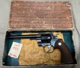 WTS: Colt 357 Revolver, 99% condition, made in 1955 with target hammer and grips, matching numbered box. Best one I've ever seen! Python predessor! - 1 of 12