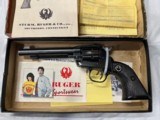 WTS: Ruger Single Six Flat Gate Exc. Cond. (1954) with original box, not converted - 2 of 8