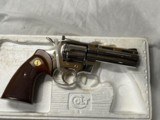 WTS: Colt Python 4 inch Nickel, 1976 production, Excellent condition, Very Nice Python in much less common barrel length - 2 of 7