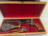 WTS: Colt 1851 Navy, 2nd Generation in mint condition complete with wood presentation box. Revolver is in unfired condtion. - 1 of 2