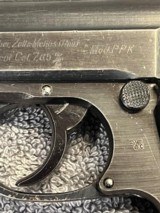 WTS: Walther PPK WW2 Police Eagle C, third variant. With l;ess common Black Grips,
In good bring back condition - 4 of 8