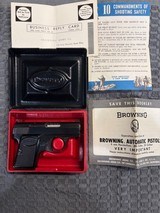 WTS: Browning Baby, absolutely Mint, NIB condition 1962 manufacture with box, paperwork, shipping sleeve, unfired condition