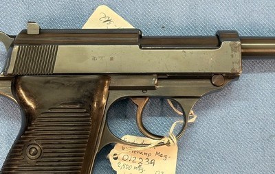 WTS: Walther P38 0 series, 3rd variation Exc. Cond. All Matching except the Mag. Super nice early pistol. - Image 4 of 15