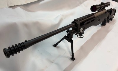 Erma SR100 Bolt Action Precision Sniper Rifle, Super Rare GSG 9 trail rifle! - Image 10 of 14