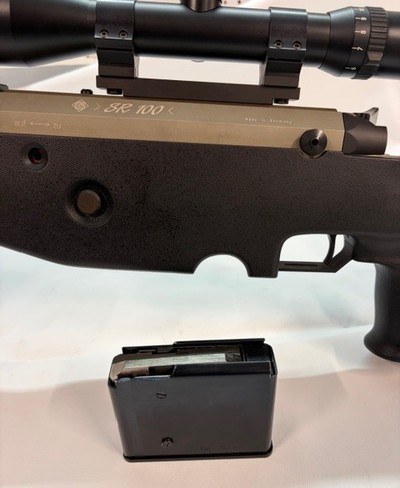 Erma SR100 Bolt Action Precision Sniper Rifle, Super Rare GSG 9 trail rifle! - Image 12 of 14