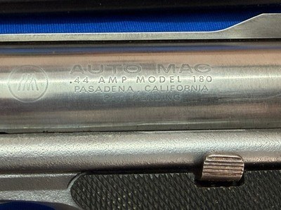 WTS: 44 Auto Mag 180 Pasadena Production in original box, 1 of less than 300 produced, excellent condtion - Image 4 of 10