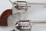 1963 Colt 2nd Generation Black Box Set .45 Colt 7.5'' Nickels - 9 of 14