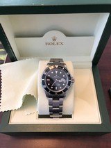 Rolex
Submariner Date black face stainless steel watch automatic - 2 of 11