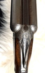 12ga Damascus Boxlock Double marked August Francotte - 11 of 11
