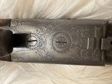 12ga Damascus Boxlock Double marked August Francotte - 3 of 11