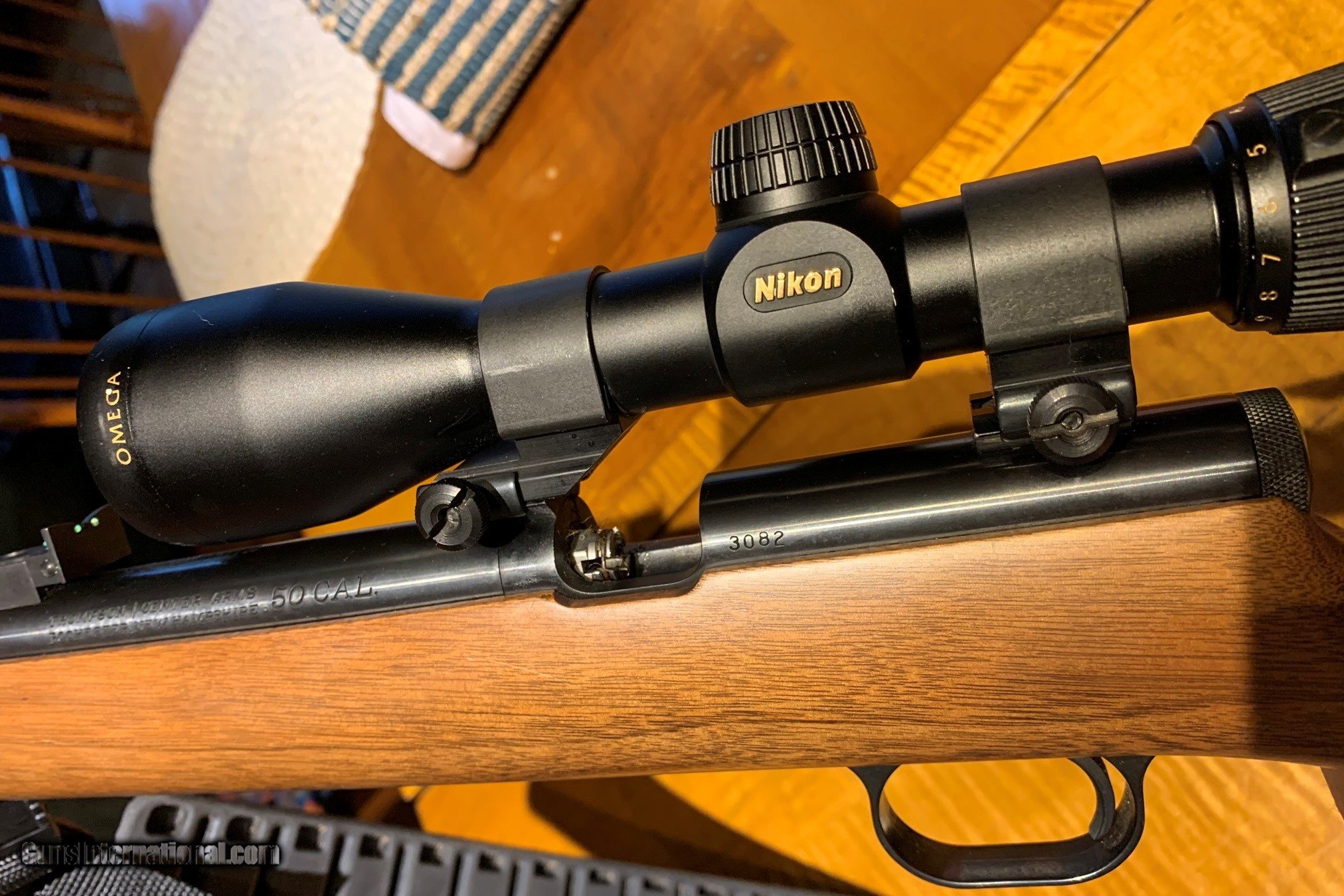 Thompson Center Fire Hawk 50 Caliber With Nikon Omega Muzzleloader