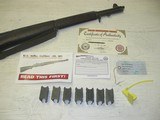 WW2 M1 Garand Rifle W/Extras Original Barrel CMP Certified Rare 1945 3006 Hard To Find - 3 of 15