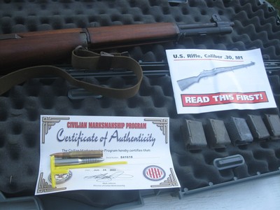 M1 Garand Rifle WW2 1942 Rare 3006 CMP Certified Many Original/ Correct Parts + Extras - Image 2 of 15