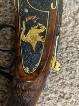 LC Smith Custom Engraved Dragon 16 Gauge - Image 3 of 4