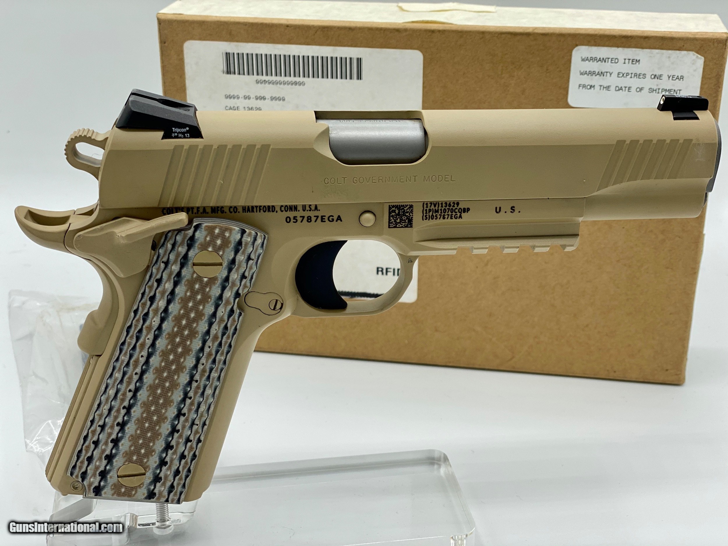東京マルイ　COLT GOVERNMENT USMC Colt Custom Shop Government Model U.S.M.C. Marked M45A1