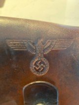 Original Nazi party leader holster with crisp eagle iconic Excellent condition - 4 of 5