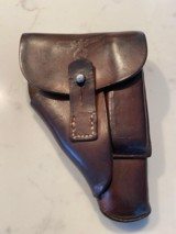 Original Nazi party leader holster with crisp eagle iconic Excellent condition - 1 of 5