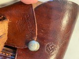 Great condition Early Party leader holster brass stud - 5 of 5