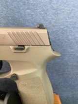 Sig sauer p320 compact 9mm fde color sharp looking - 4 of 10