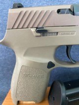 Sig sauer p320 compact 9mm fde color sharp looking - 5 of 10
