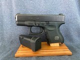 Glock 26 compact 9mm defensive handgun new Tridium night sights - 1 of 11