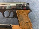 Walther PPK 1935 excellent condition commercial high polish finish early 90 degree safety! - 4 of 13