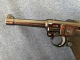 Nazi waffen proofed 1938 S42 code Luger in 9 mm matching magazine - 8 of 11