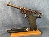 Nazi waffen proofed 1938 S42 code Luger in 9 mm matching magazine - 1 of 11