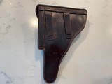 Akah marked early mint condition Ww2 German Luger holster - 2 of 6