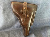 Akah marked early mint condition Ww2 German Luger holster - 6 of 6