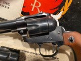 1962 LNIB Ruger single six model RSSM with in .22 magnum with extra .22 LR cylinder matching!
In box! - 3 of 10