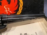 1962 LNIB Ruger single six model RSSM with in .22 magnum with extra .22 LR cylinder matching!
In box! - 5 of 10