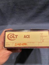 Boxed Colt Ace in 22 cal like new see photos! Comes with serial number matching box - 7 of 10