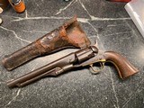 Colt fluted 44. Cal. Army pistol with holster from Missouri families estate 2 Chambers Still loaded - 1 of 11