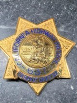 California HWY Patrol Badge Measures 3 Inches - 1 of 3